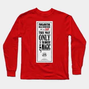 Ministry of Magic Long Sleeve T-Shirt